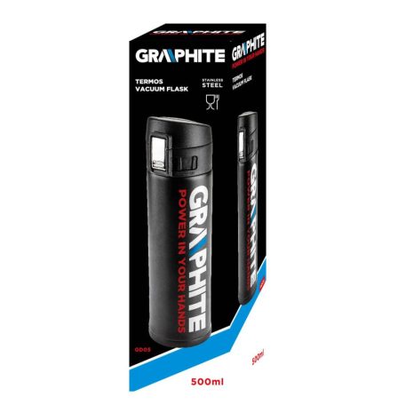 Termosz 450ml graphite