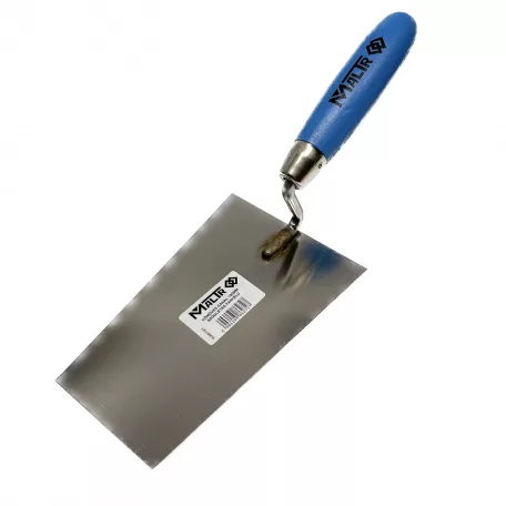 MALTR Kőműves Kanál 180 mm Szögletes Fanyelü