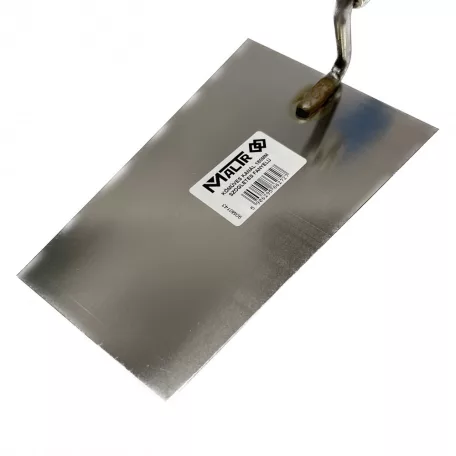 MALTR Kőműves Kanál 180 mm Szögletes Fanyelü